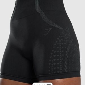 Gymshark Black Seamless High-Waist Apex Women’s Shorts Small S